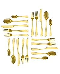 MegaChef Gibbous 20 Piece Flatware Utensil Set