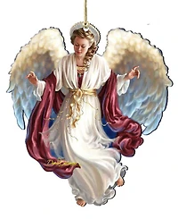 Designocracy Piece on Earth Angel Christmas Ornament