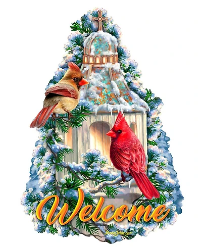 Designocracy Little Cardinal Chapel Decor D.Gelsinger