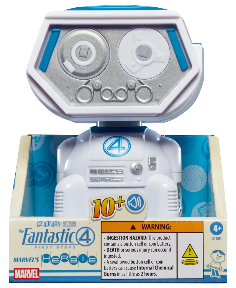 Hasbro Marvel Studios The Fantastic Four: First Steps Marvel's H.e.r.b.i.e Playset