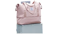 Travel Duffel Bag, Sports Tote Gym Bag, Shoulder Weekender Overnight Bag for Women