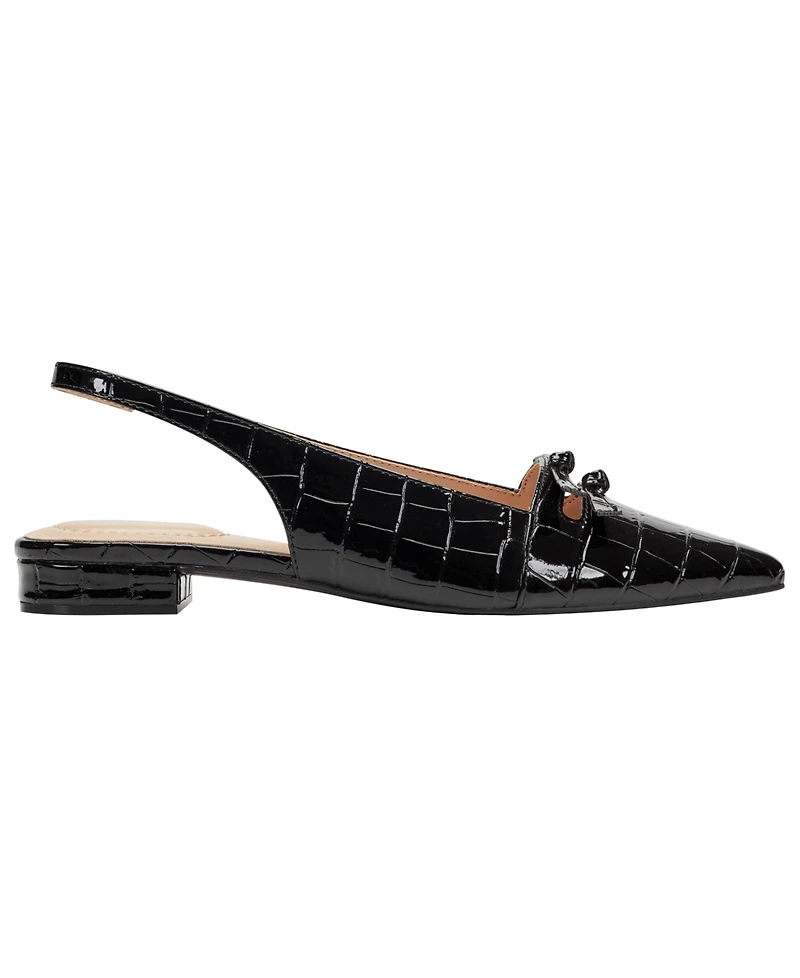 Bandolino Womens Aleeza Slingback Dress Flats
