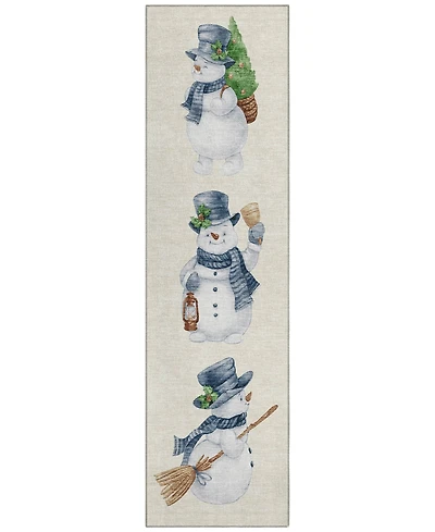 Addison Holiday Washable Indoor/Outdoor ACN1826 2'3"x7'6" Runner Area Rug