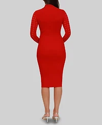 Dylan Ryan Junior's Mock Neck Dress