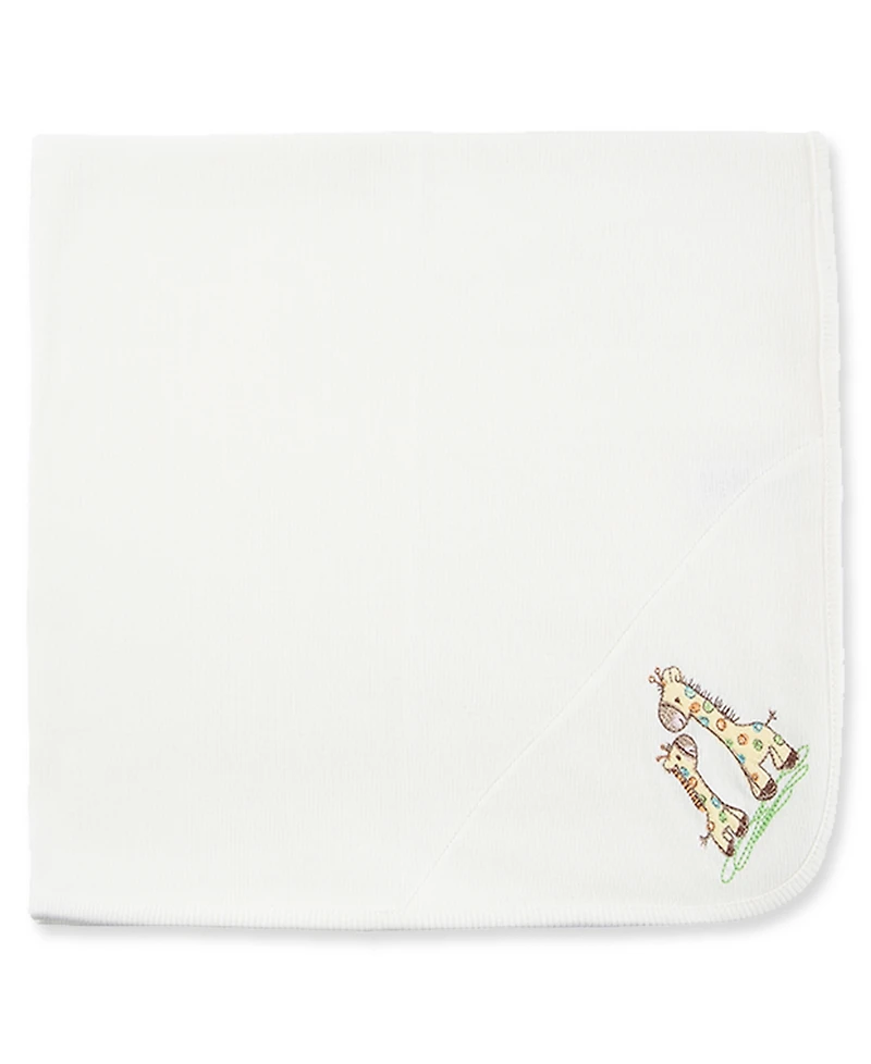 Little Me Baby Boys or Baby Girls Giraffe Receiving Blanket