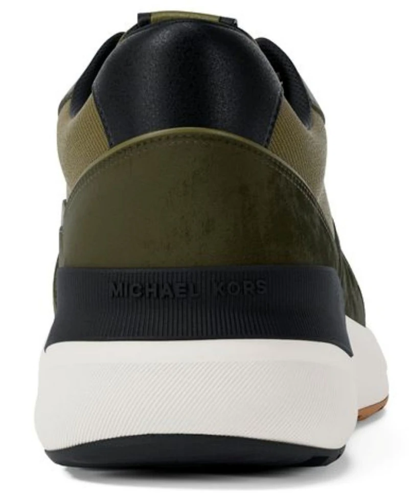 Michael Kors Men's Trevor Round Toe Lace-Up Trainer Shoes