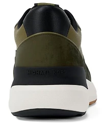 Michael Kors Men's Trevor Round Toe Lace-Up Trainer Shoes