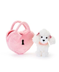 Geoffrey's Toy Box Fancy Pets 6" Plush Poodle and Purse Toy