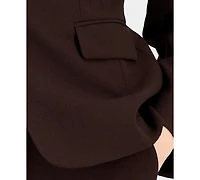 Tahari Asl Women's One-Button Pantsuit Set