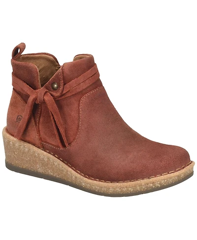 Born Women's Vaughn Round Toe Regular Booties