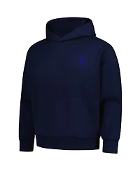 Levelwear Men's Navy Usmnt Luxe Signature Tri-Blend Pullover Hoodie