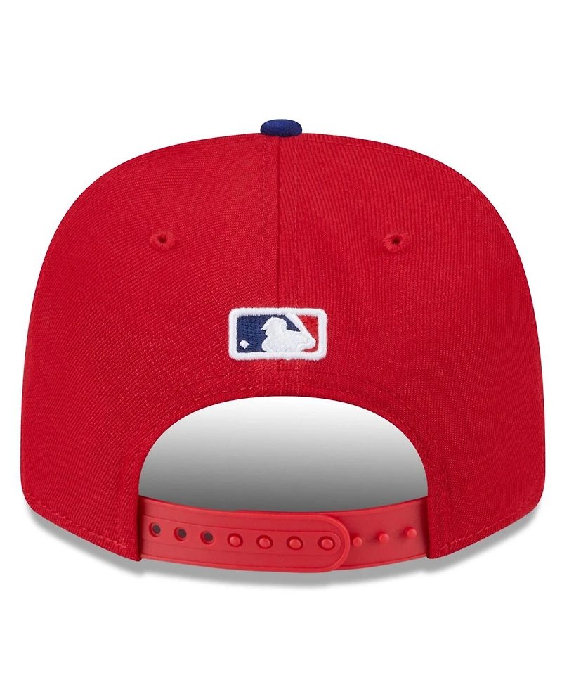 New Era Men's Red Philadelphia Phillies 2025 Mlb Postseason Side Patch 9SEVENTY Adjustable Hat