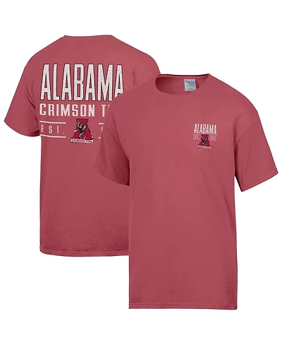 ComfortWash Men's Crimson Alabama Crimson Tide Big Name T-Shirt