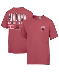 ComfortWash Men's Crimson Alabama Crimson Tide Big Name T-Shirt