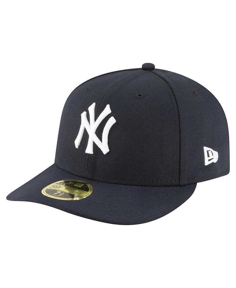 New Era Men's Cc Sabathia Navy York Yankees 2025 National Baseball Hall of Fame 59FIFTY Low Profile Fitted Hat