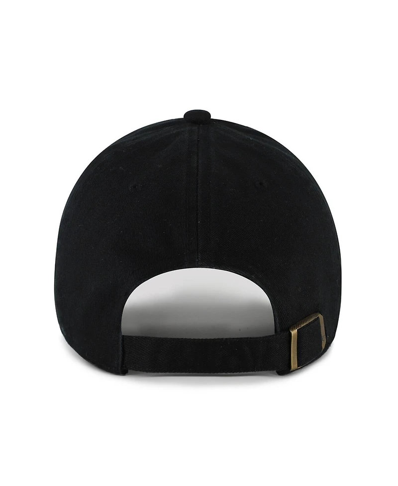 '47 Brand Women's Black Carolina Panthers Ariana Clean Up Adjustable Hat