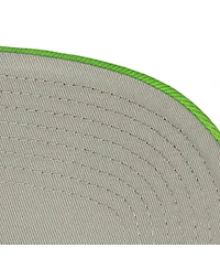 Mitchell & Ness Men's Cream/Rave Green Seattle Sounders Fc Upside Down Pro Pinch Snapback Hat