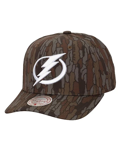 Mitchell & Ness Men's Camo Tampa Bay Lightning Hidden Camo Pro Crown Adjustable Hat