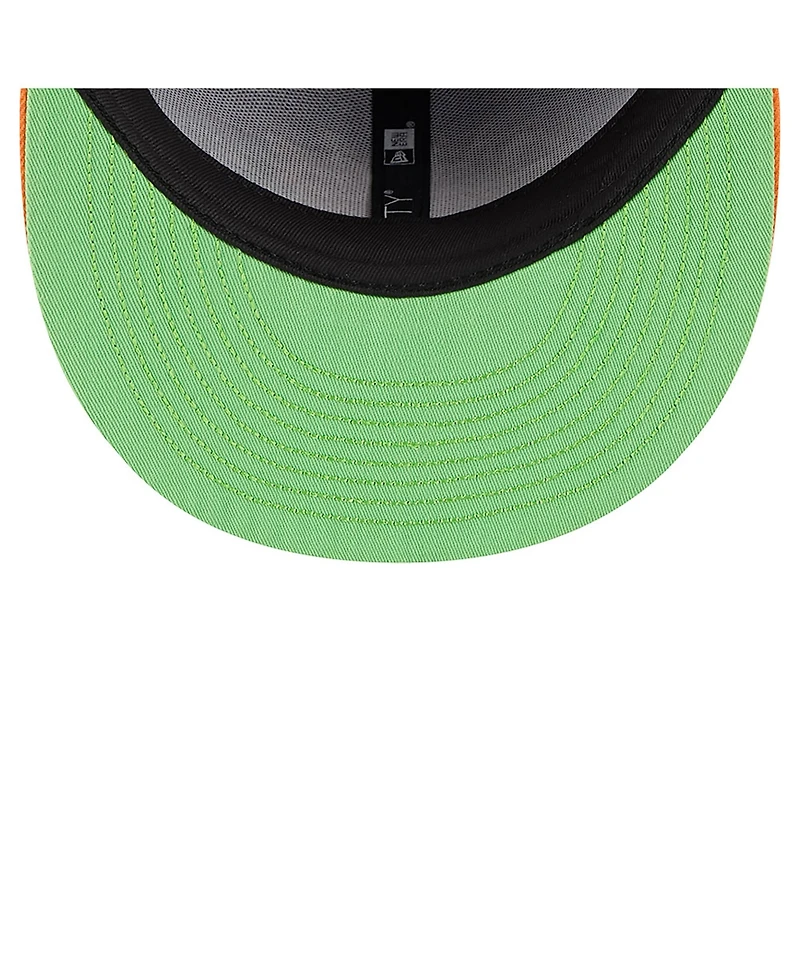 New Era Big Boys and Girls Purple/Orange Philadelphia Eagles Nickelodeon Slime 9FIFTY Snapback Hat