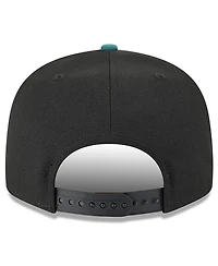 New Era Men's Black/Midnight Green Philadelphia Eagles Nickelodeon Slime 9FIFTY Snapback Hat