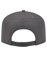 New Era Men's Graphite Chicago Blackhawks Tonal Rope 19TWENTY Adjustable Hat