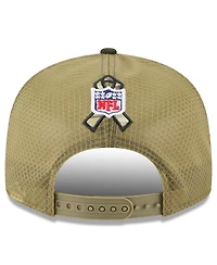 New Era Men's Dark Green San Francisco 49ers 2025 Salute to Service Split Panel 9FIFTY Snapback Hat
