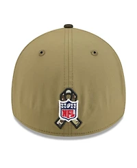 New Era Men's Green/Dark Green Cleveland Browns 2025 Salute to Service 39THIRTY Flex Hat