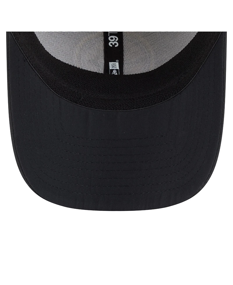New Era Men's Black Pittsburgh Steelers Night 39THIRTY Flex Hat