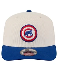 New Era Men's Cream/Blue Chicago Cubs Loyal 9SEVENTY Adjustable Hat