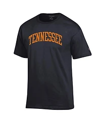 Champion Men's Black Tennessee Volunteers Basic Arch T-Shirt