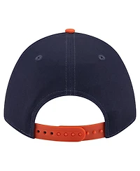New Era Men's Navy Chicago Bears Bear Arch 9FORTY A-Frame Adjustable Hat