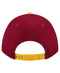 New Era Men's Burgundy Washington Commanders Arch 9FORTY A-Frame Adjustable Hat