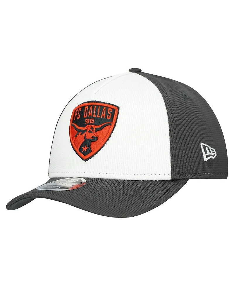 New Era Men's White Fc Dallas 2025 Jersey Hook 9FORTY M-Crown Adjustable Hat