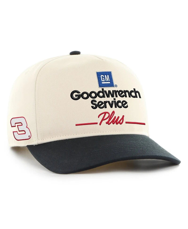 '47 Brand Men's Natural/Black Richard Childress Racing Goodwrench Service Plus Hitch Adjustable Hat