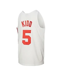 Mitchell & Ness Men's Jason Kidd White New Jersey Nets 2005/06 Hardwood Classics Swingman
