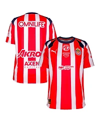 Puma Big Boys and Girls Red Chivas 2025/26 Home Replica Jersey