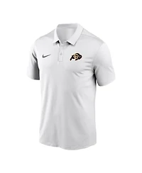 Nike Men's White Colorado Buffaloes Victory Solid Performance Polo Shirt