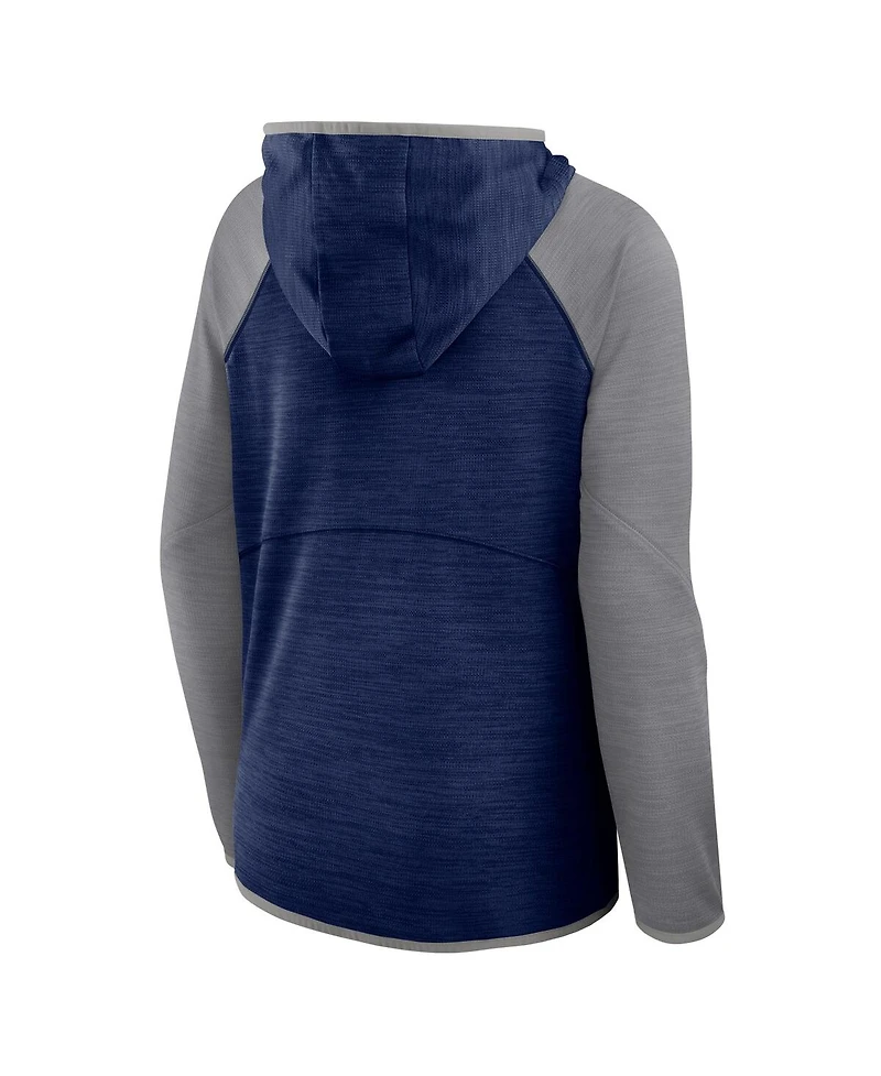 Fanatics Women's Navy Dallas Cowboys Plus Size End Around Pass Full-Zip Hoodie