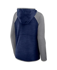 Fanatics Women's Navy Dallas Cowboys Plus Size End Around Pass Full-Zip Hoodie