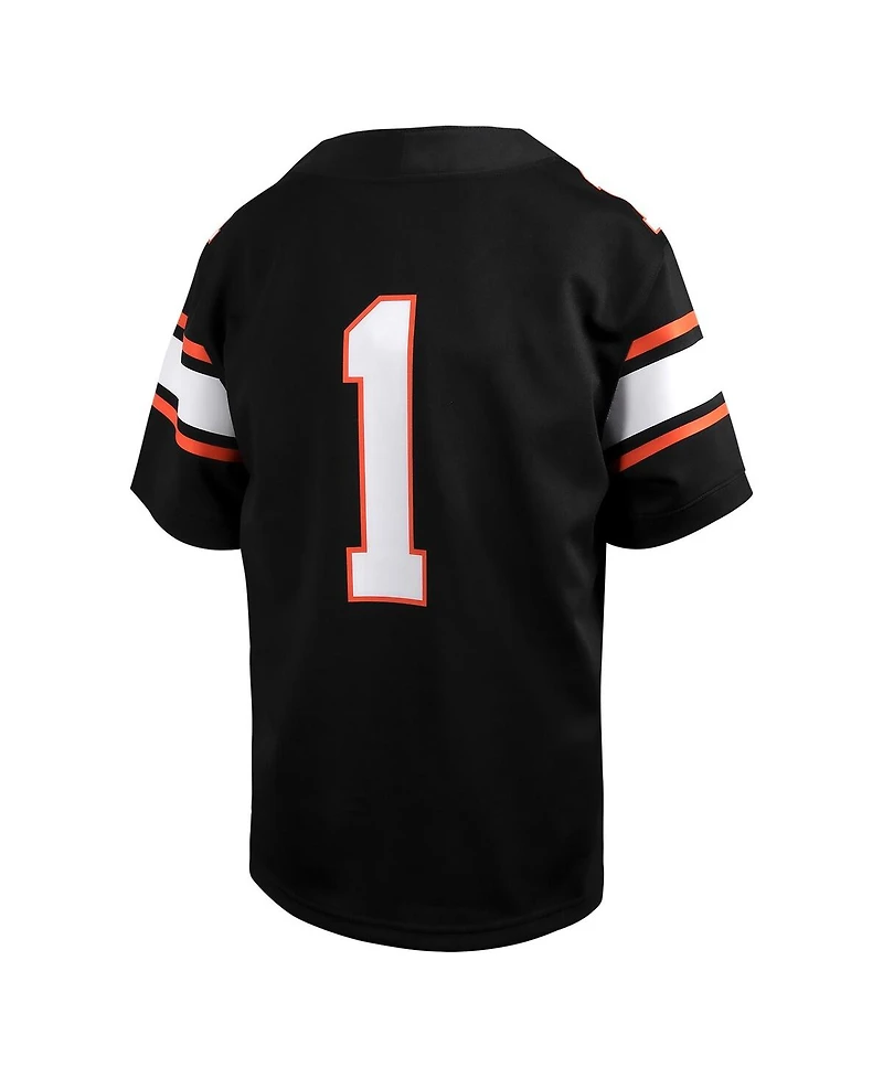 Nike 1 Toddler Black Oklahoma State Cowboys Untouchable Replica Game Jersey