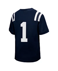 Nike Big Boys and Girls 1 Navy Ole Miss Rebels Untouchable Replica Game Jersey