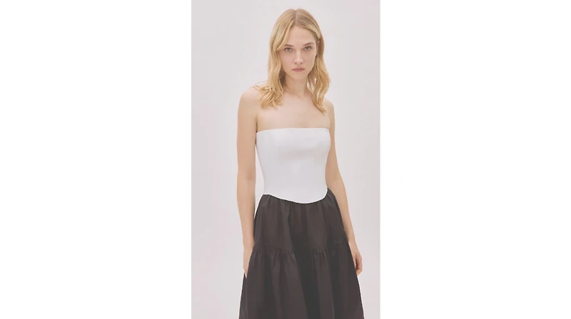 Labeca London Women's Daria Cotton Strapless Dress