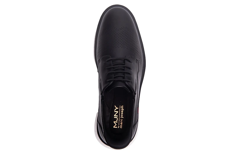 Marc Joseph New York Men's Edward Street Hands-Free Slip On Technology Perforated Oxfords