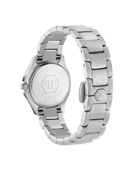 Philipp Plein Women's Silver Stainless Steel Watch, 23mm