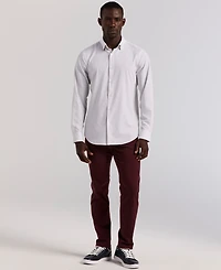 Perry Ellis Men's Long Sleeve Button-Down Shirt