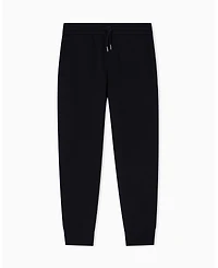 A|X Armani Exchange Men's Gold Logo Fleece Jogger
