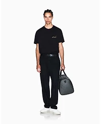 A|X Armani Exchange Men's Gold Logo Graphic T-Shirt