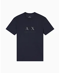 A|X Armani Exchange Men's Textured Grid Box T-Shirt