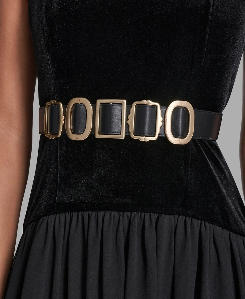 Karl Lagerfeld Paris Women's Square Neck Dress
