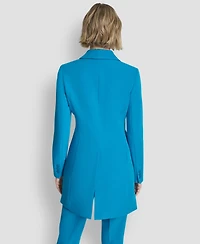 Dkny Women's One Button Topper Long Sleeves Jacket